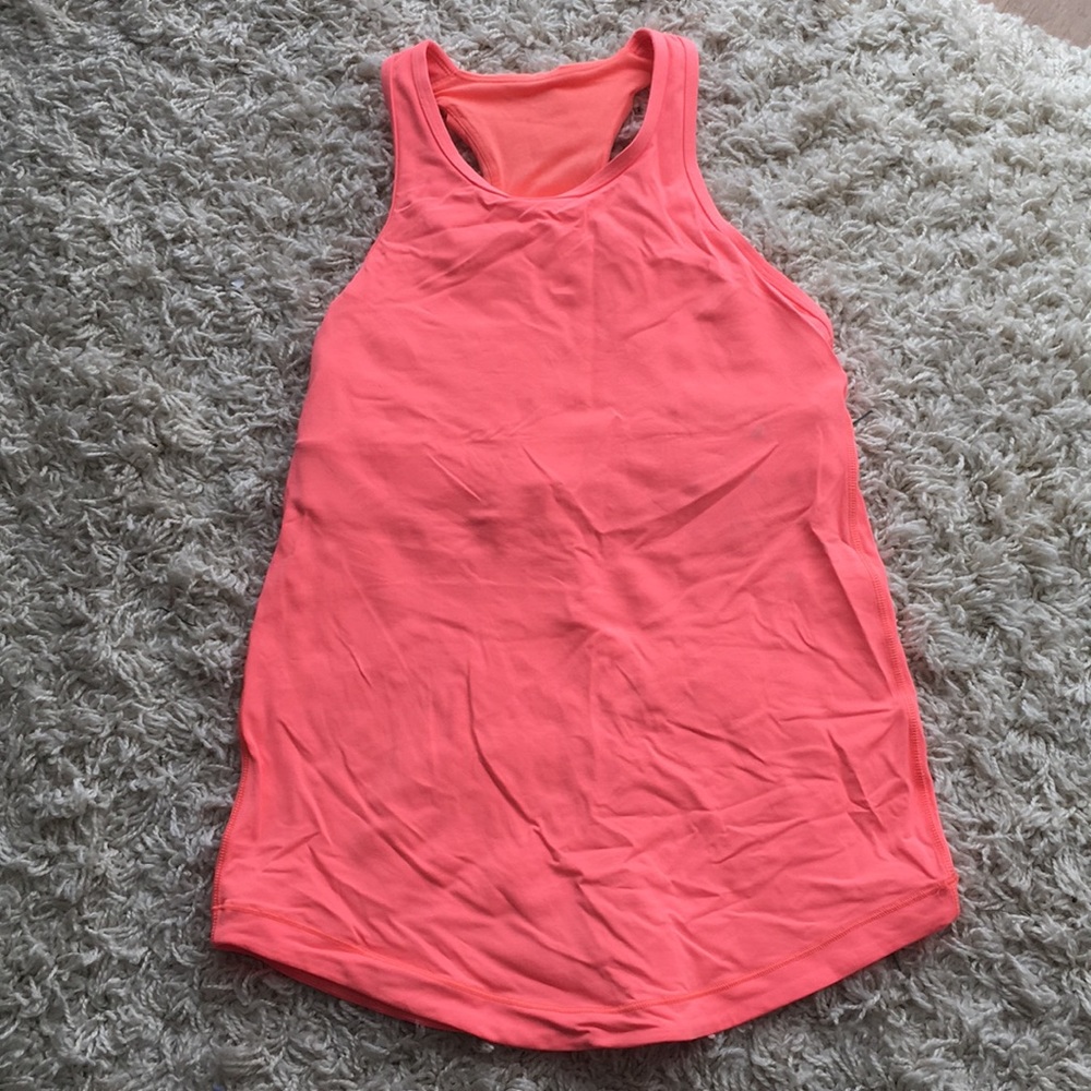 Lululemon racerback with built-in bra